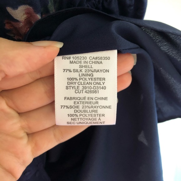 Joie silk off shoulder floral mini dress  Sz Small - Picture 6 of 6